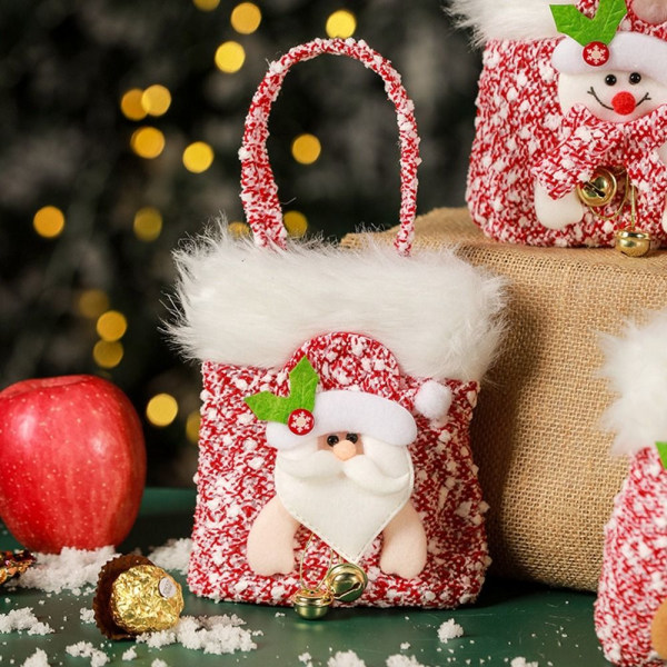 Joululahjakassi Candy Dragee Bag STYLE 4 - korkea laatu Style 4
