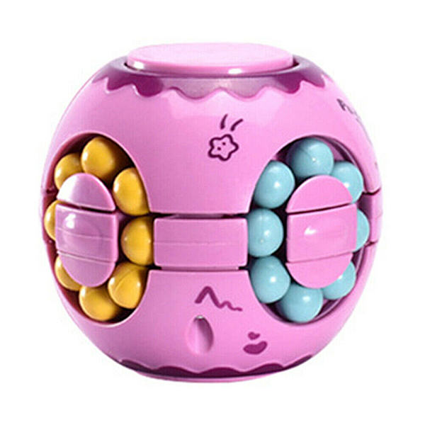 Magic Cube Little Magic Bean Roterande kub Kid Stress Relief Toy - on stock Lilac