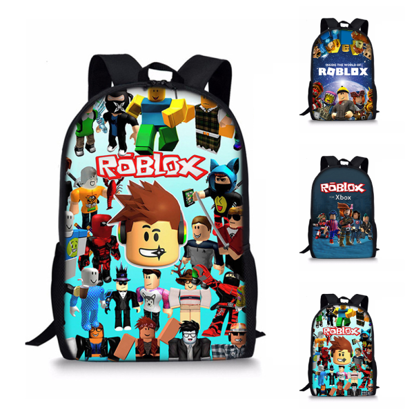 Roblox Ryggsäck För Pojkararn | TV-spel skolryggsäck - spot försäljning B