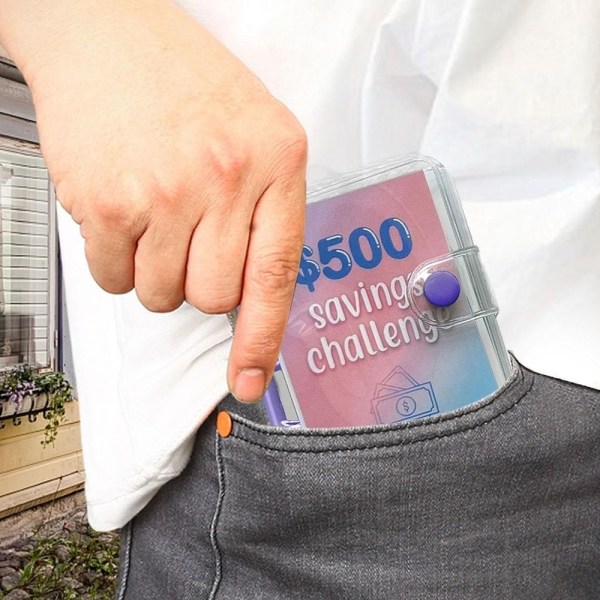 Mini Binder Savings Challenge Binder 1000 DOLLARIA - spot-myynti 1000dollar