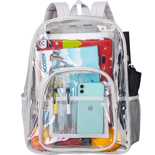 Transparent ryggsäck för kraftigt mode - high quality