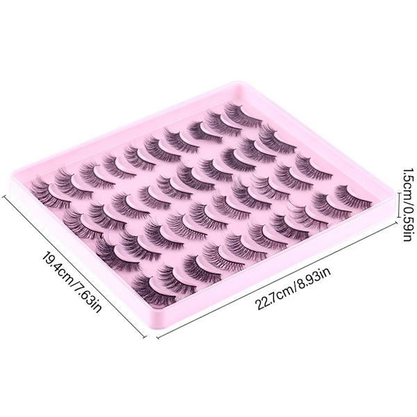 Tekoripset Mink Lashes Tekoripset - spot-ale Mix20-1
