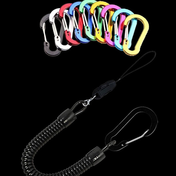 Spring Elastiskt rep Bärbara fiskelinor 3st - high quality 3pcs