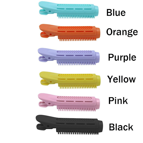 1/3 kpl Natural Fluffy Hair Clip hiusjuurikiharrin ORANGE-3 kpl - varastossa Orange-3 PCS