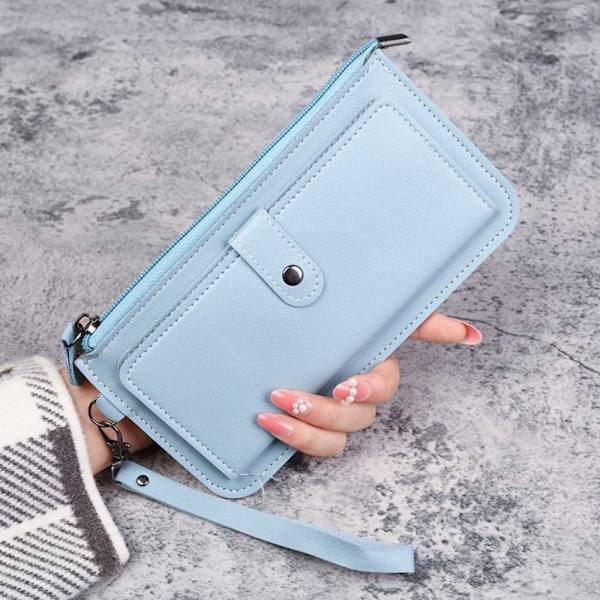 Slim Bifold Wallet Luottokorttiteline BLUE - varastossa Blue