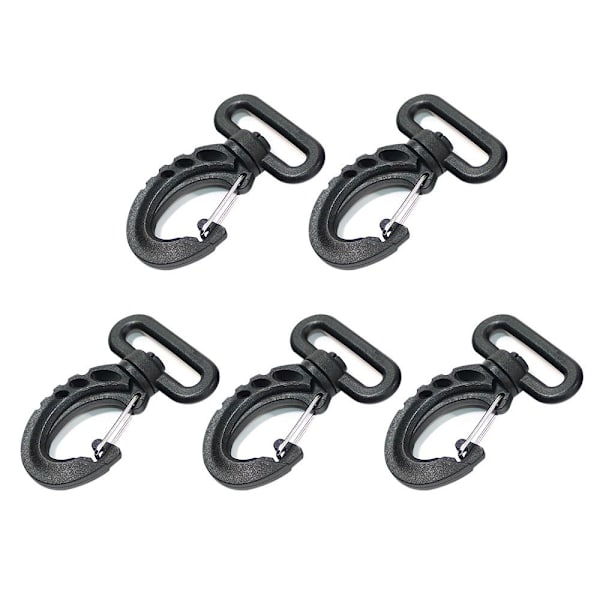 5st Hummerkarbinfjäder Quickdraws Clip 60X36MM - on stock 60x36mm