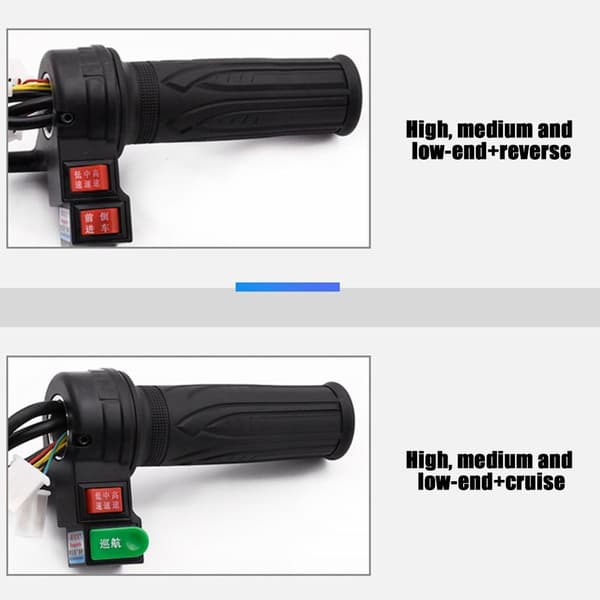 Speed ​​​​Handlebar Throttle E-Bike Twist Throttle - varastossa 2
