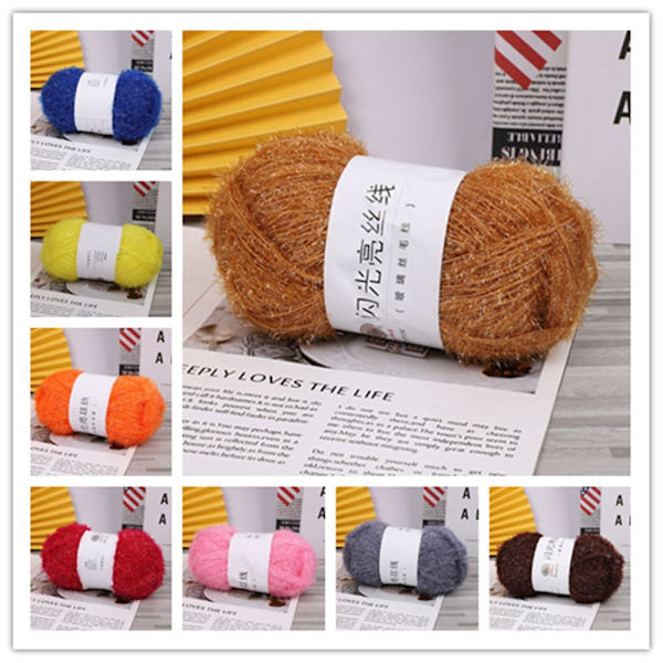 Stickat ullgarn 100g 2 - on stock