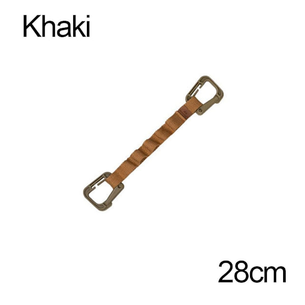 Utomhus campingrep Hängrep KHAKI 28CM - on stock Khaki 28cm