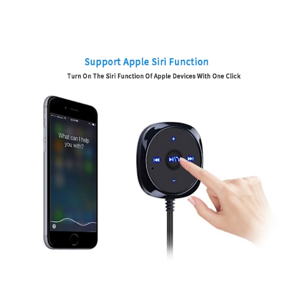 Handsfree Bluetooth Car Kit MP3 o Musikmottagare Adapter USB - on stock