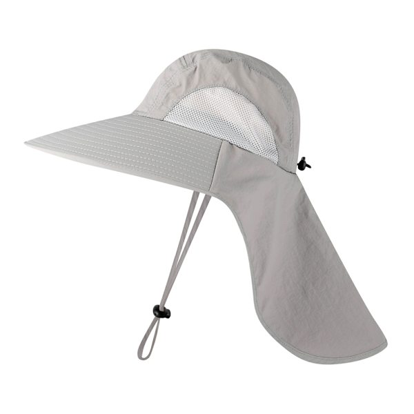 Solskyddsmössa utomhus för män och kvinnor Fiskarhatt Cap - spot sales light grey