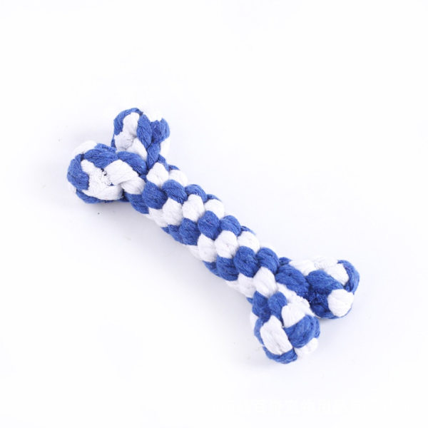 Hundleksaker Bittålig leksak BLÅ&VIT - high quality Blue&White