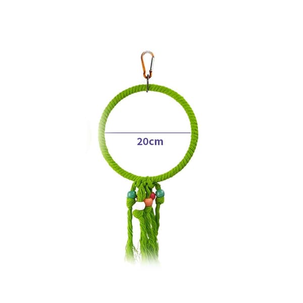 Birdcage Parrot Swing Parrot Ring - varastossa