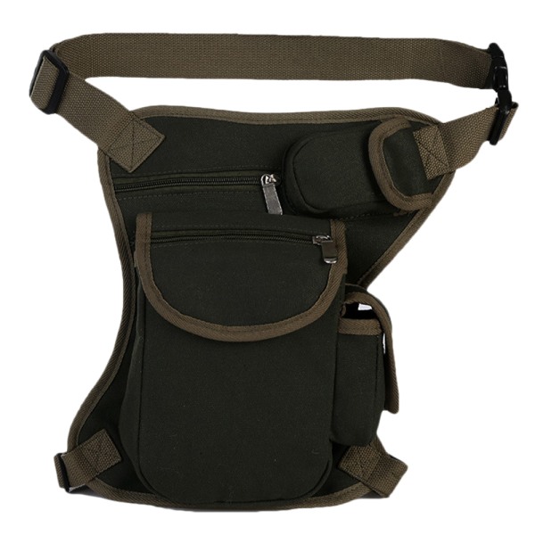 Taktisk benväska flera intervaller midjebältespåse - high quality Army Green