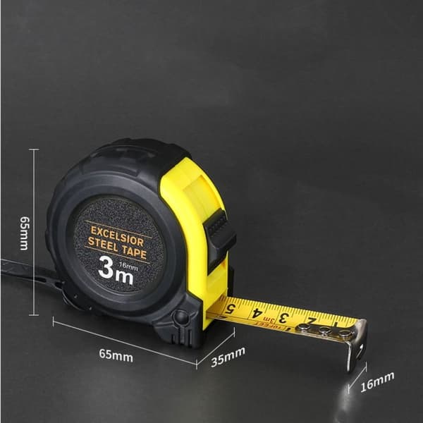 Stålmått Infällbar - high quality 5M 19MM