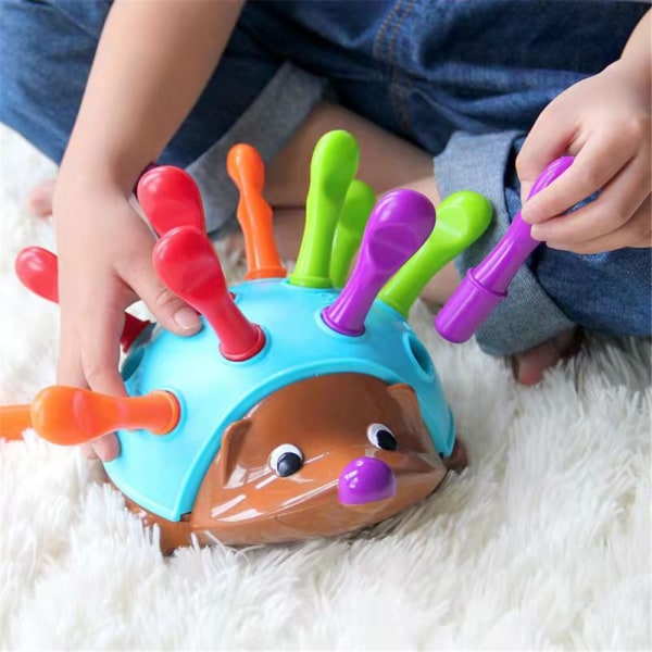 Brainstorming baby fokus träning leksak hand öga liten igelkott - high quality