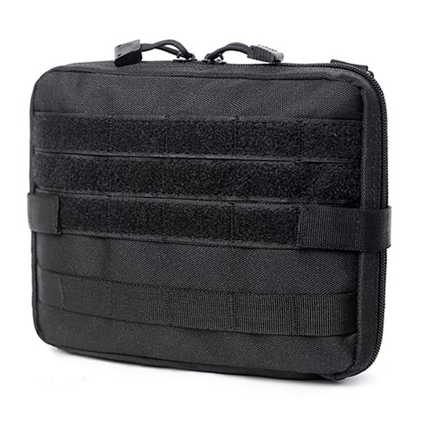 Tactical Outdoor Sports Survival Utility EDC Tool Bag - varastossa Black
