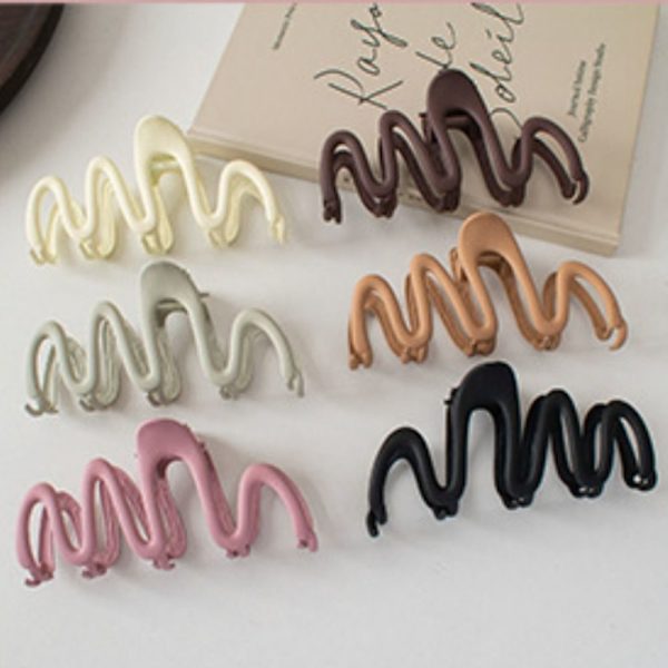 Alloy Hair Crab Hiusklipsi MUSTA - korkea laatu black