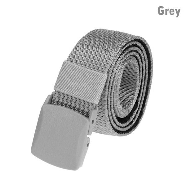 Nylon Hidden Cash Pocket Tactical Waistband GREY - spot-myynti