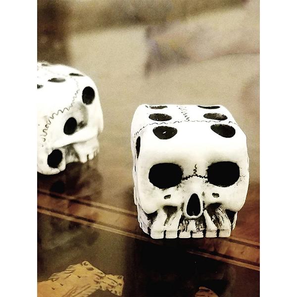 Skull Dice Halloween Christmas Party Toy, 3D Skull Dice - high quality