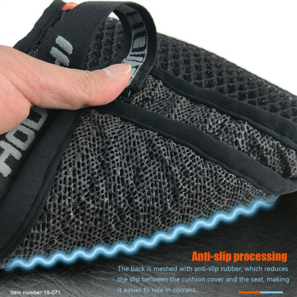 Moottoripyörän hengittävä istuinpehmuste 3D Mesh Net Pad - spot-myynti