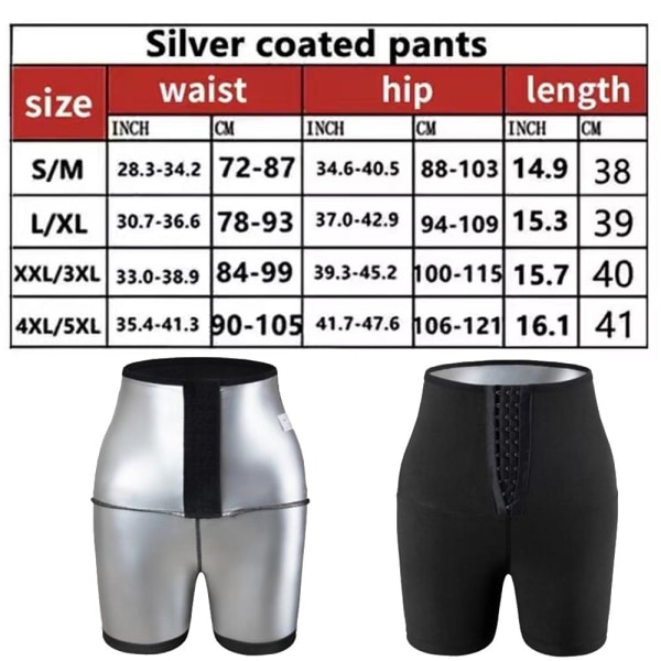 Sauna Shaper Pants Body Shaper - spot-myynti L-XL
