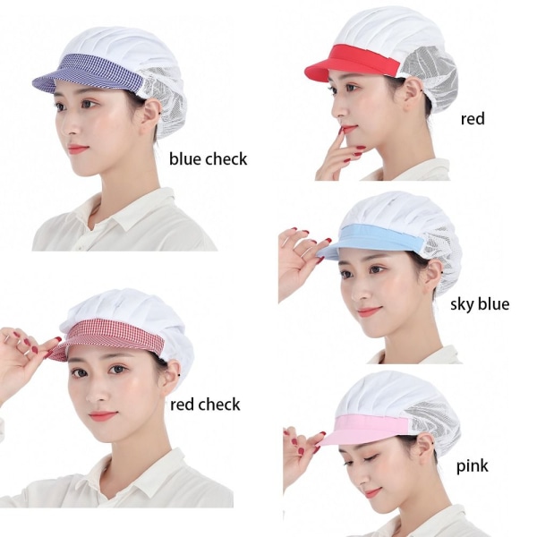 Chef Cap Cook Headgear RED - varastossa red