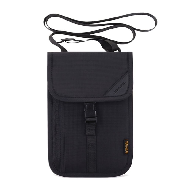 RFID Blocking Passport Case Lompakko MUSTA - varastossa black