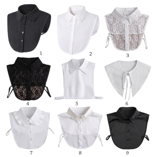 Paita Fake Collar Vaatteet Asusteet 7 - varastossa 7