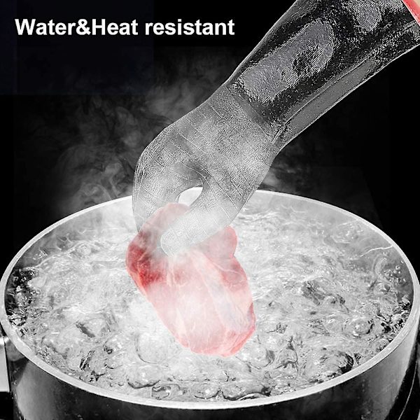 932f erittäin lämmönkestävät hanskat grillaukseen, vedenpitävät - hirsi