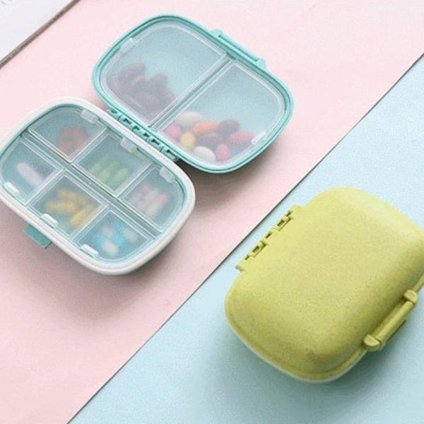3 st Pill Organizer Pill- case för daglig pillerbehållare - spot sales 3pcs