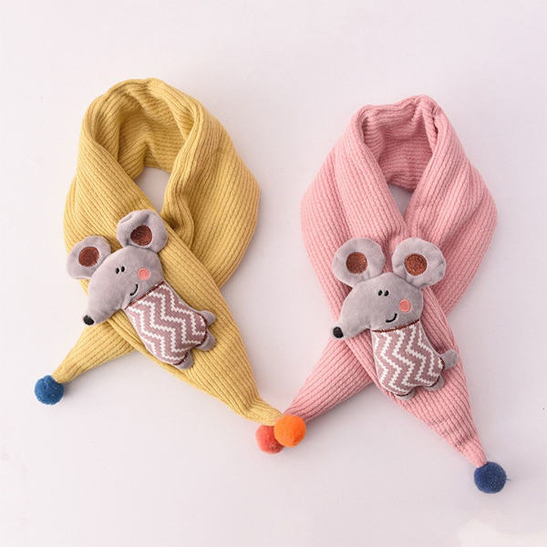 Stickade Scarves Förtjockning Scarf BEIGE - high quality