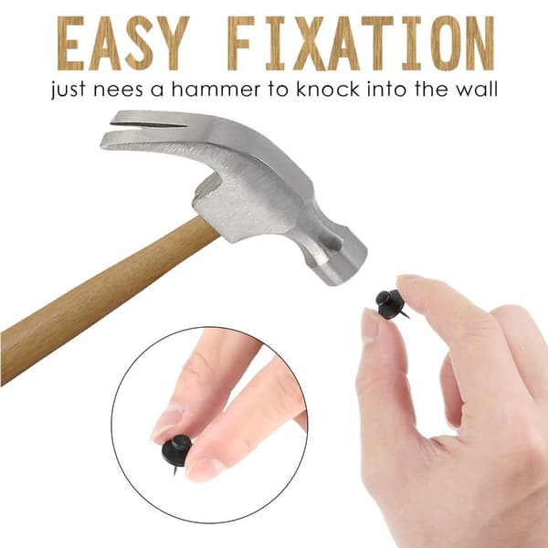 30 kpl Kuvaripustimet Nails Thumbtacks - varastossa