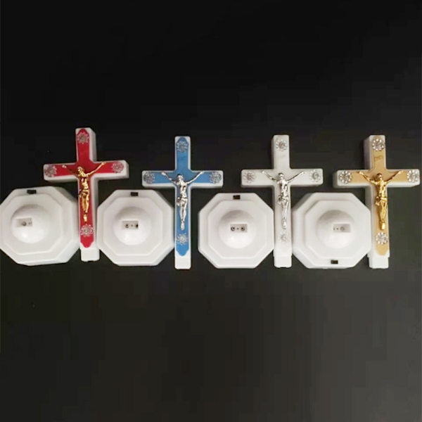 Elektroniskt nattljus Kristus Jesus GULD - spot sales gold