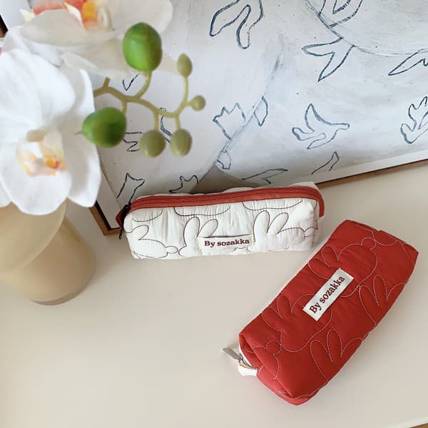 Makeup Handväskor Förvaringsväska RÖD LITEN - on stock red small