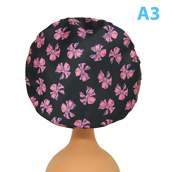 Baby Silk Satin Night Cap Lasten yksivärinen päähineet Fashion Hat - varastossa A3