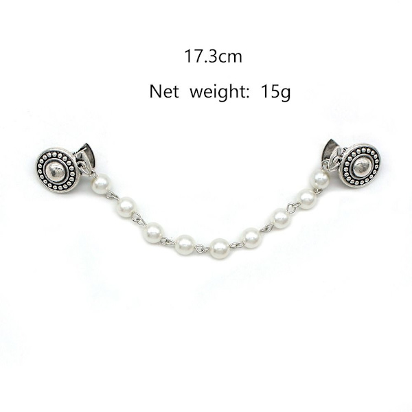 Cardigan Clip Sjal Brosch BRONZE STYLE 2 - high quality Bronze Style 2-Style 2