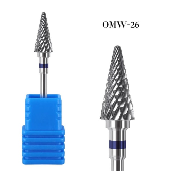 Nail Drill Bit Nail File Sliphuvud - on stock OWM-26