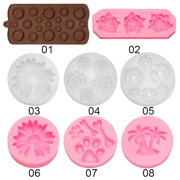 Cake Form Cupcake Pan 08 - stock