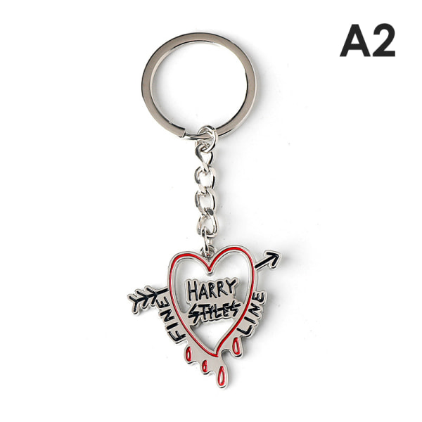 Heart Shape Nyckelring Mode Harry-Styles Love On Tour Heart - high quality A2