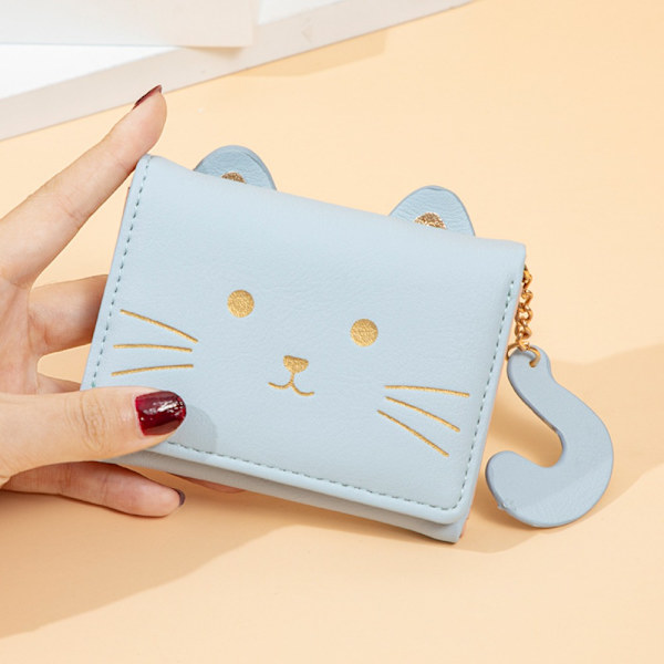 Wome Lady Wallet Vetoketju MUSTA - korkea laatu Black