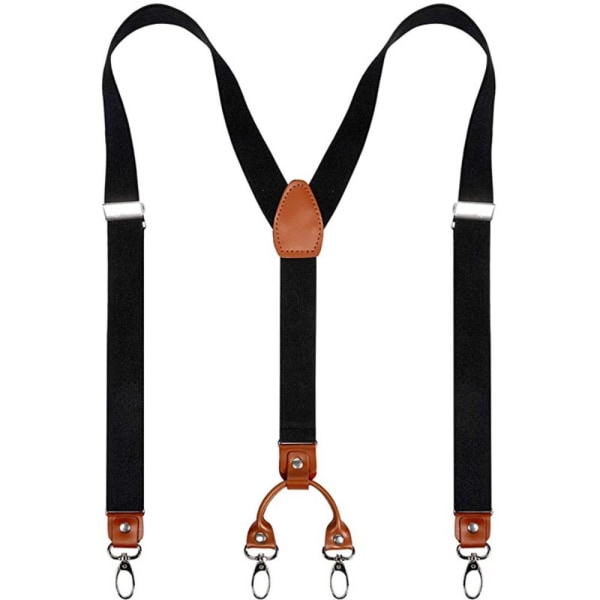 Olkaimet lehmännahkaa Braces A09 BLACK - korkea laatu A09 Black