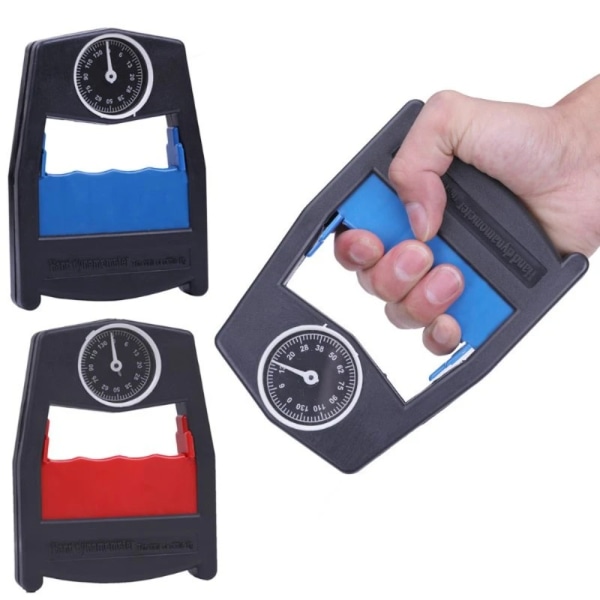 Grip Strength Meter Hand Dynamometer RED - spot-myynti red