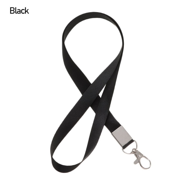 1st Halsband Lanyards ID -korthållare SVART - high quality Black