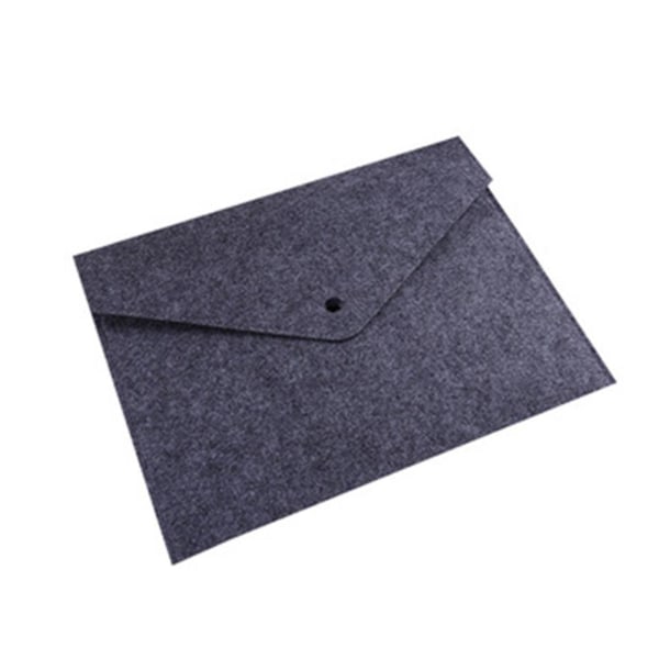 Vattentätt läder A4 Business Mapp Dokumentpapper Organi - spot försäljning Light grey A4