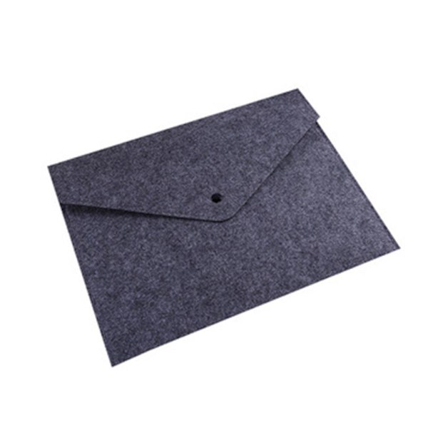 Vedenpitävä nahka A4 Business Folder Document Paper Organi - spot-myynti Light grey A4