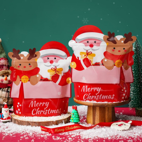 10 st julstrumpor påsar Förpackningsficka - stock 6