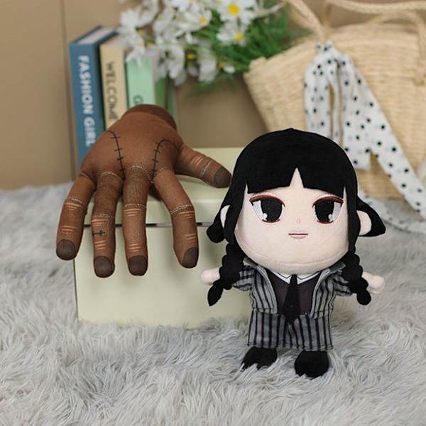 Onsdag Addams Doll - on stock Brown