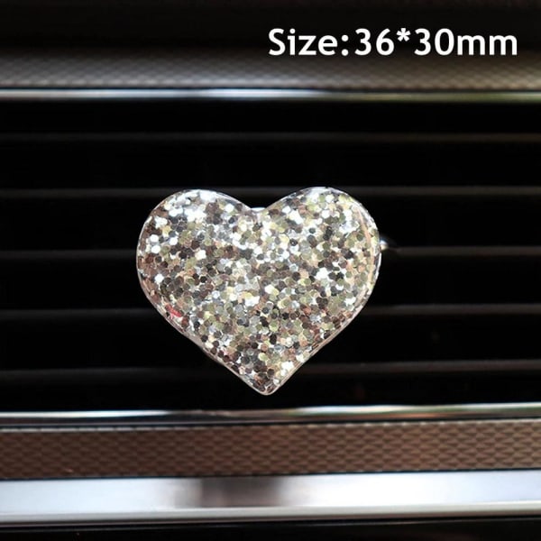 Air Vent Clip Heart Shape RÖD - spot sales red