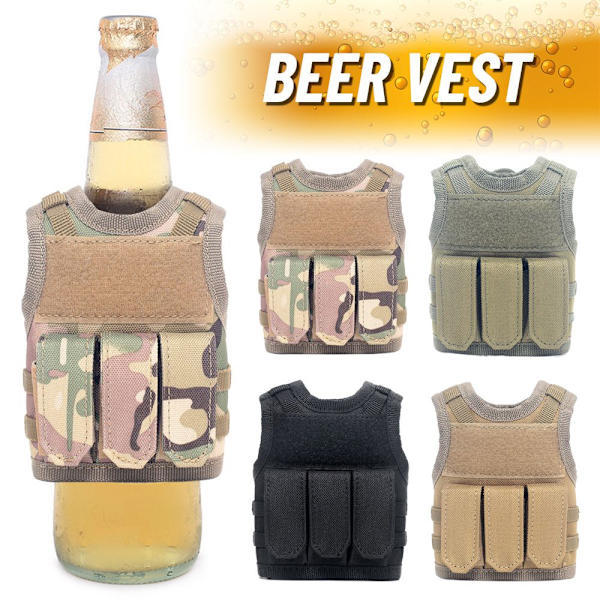 Molle Väst Ölflaskväst GRÖN Green - high quality Green